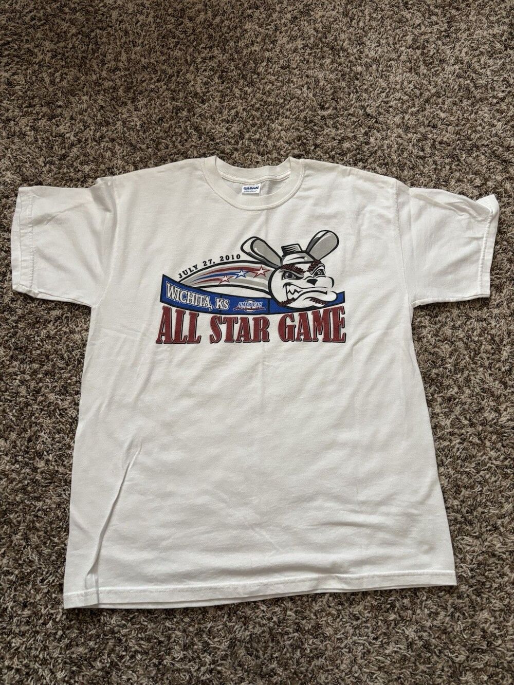 Vintage T-Shirt From 2010 American Association Baseball League